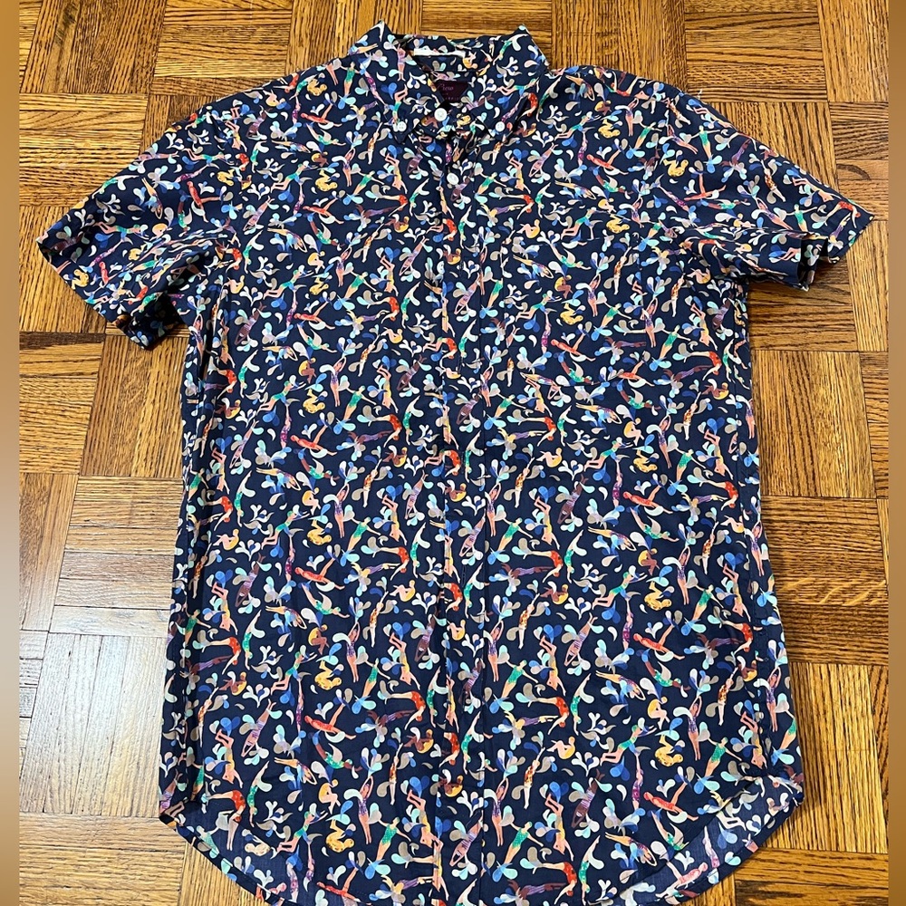 J. Crew Liberty Fabric XS Classic Shirt - Pattern